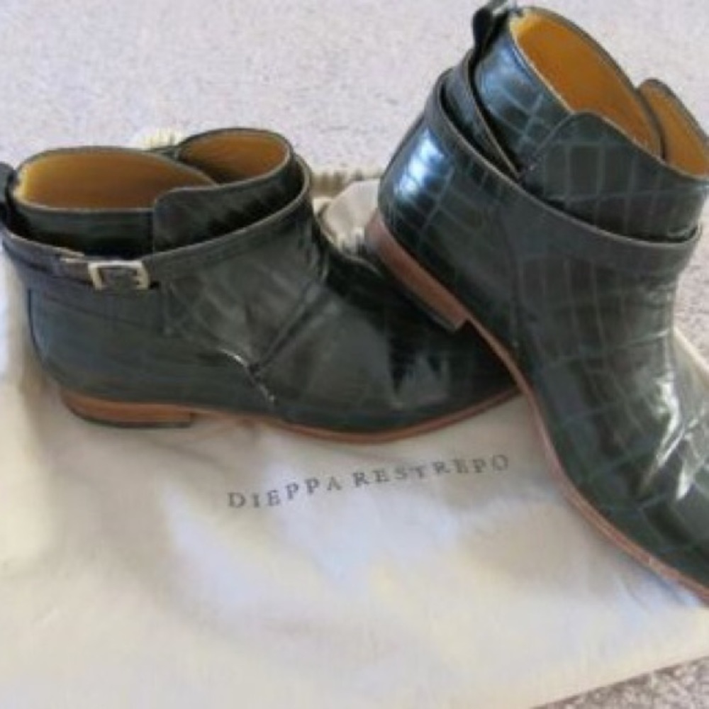 Dieppa Restrepo size 6.5 Leather Jodphur Boot